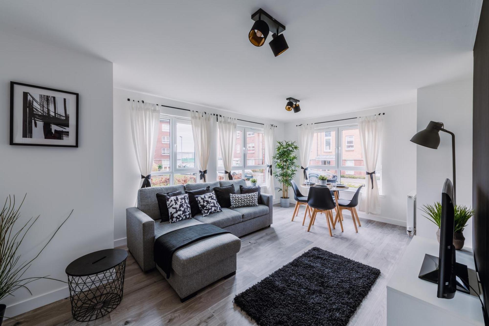 Sleepwell Apartments Glasgow Bagian luar foto